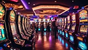 Antarmuka aplikasi mobile nona123 menampilkan menu utama dengan akses ke Liga 1, live dealer, dan slot games